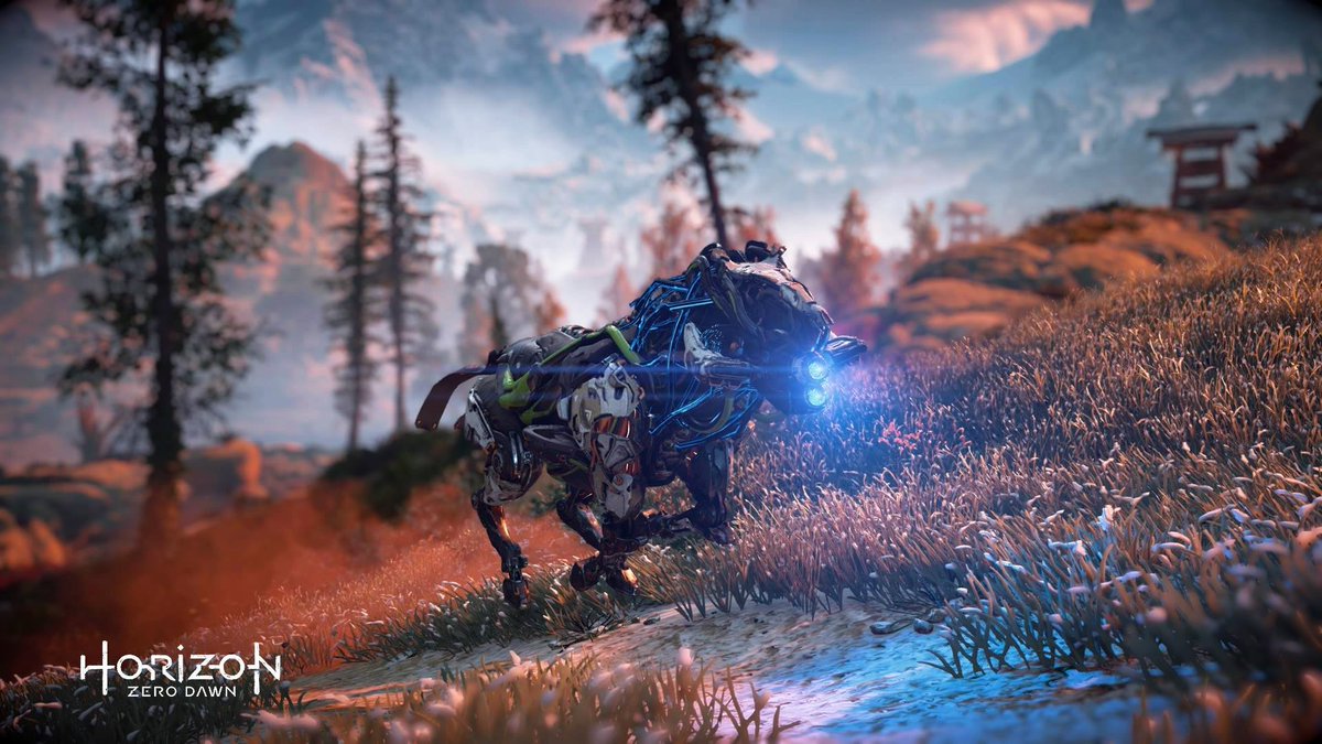 aclockworkrobot's tweet image. #HorizonZeroDown #Strider #VideoGames #Gaming #Gamer #Screenshot