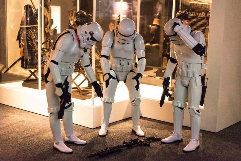 501stLegion's tweet photo. The struggle is real! #StormtrooperProblems
#501st @StarGarrison @FISD501st
Photo by David Tong https://t.co/tJC6bBr3Fi