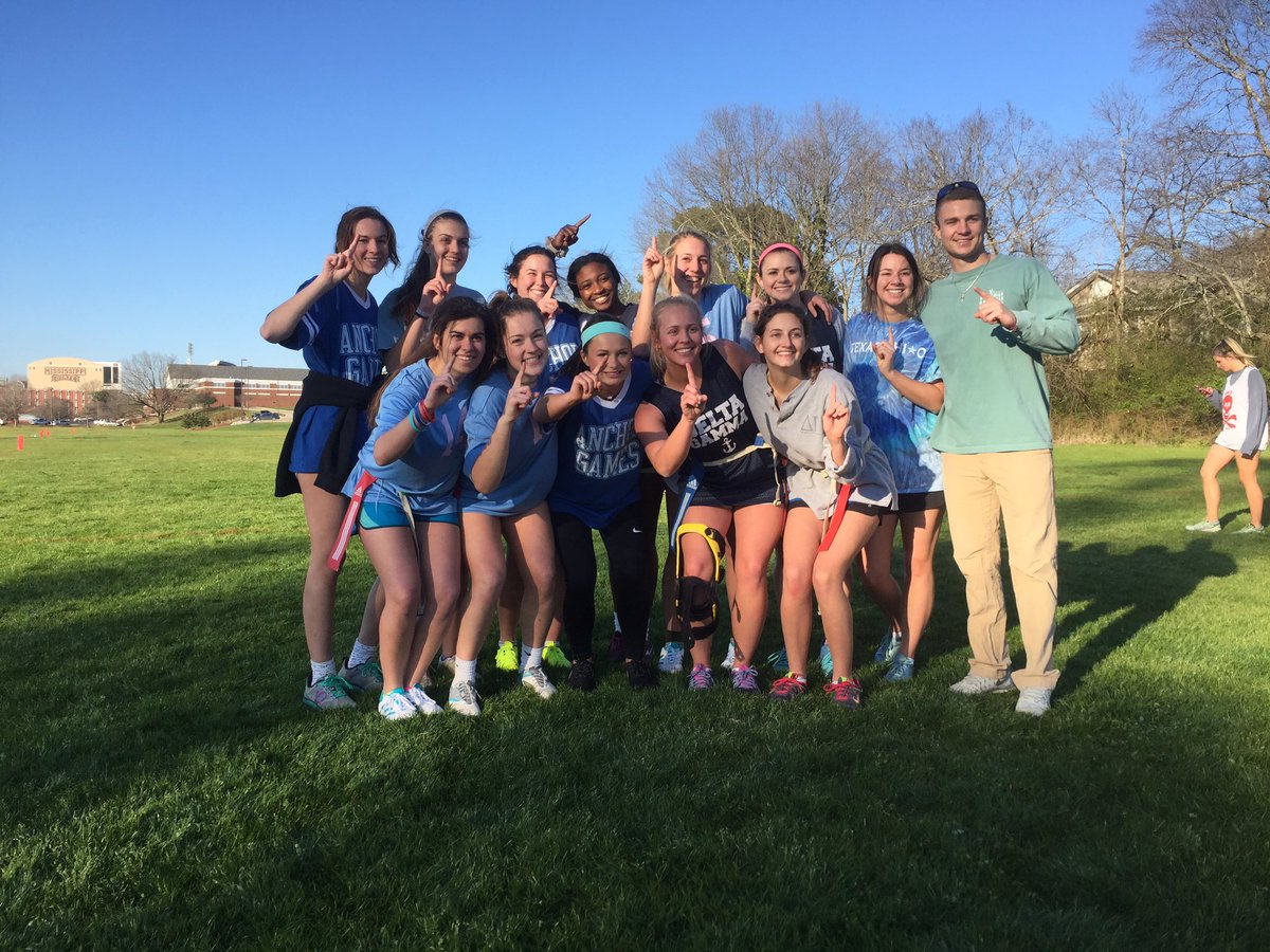 Congratulations Delta Gamma for being this years Charity Bowl flag football champions!
