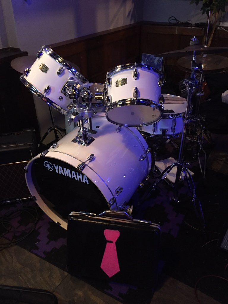 Interns_Band's tweet photo. We're debuting Chase's new drum kit tonight at Yesterday's in Mt. Adams! 10pm - 1am! https://t.co/Ue85gFaodO
