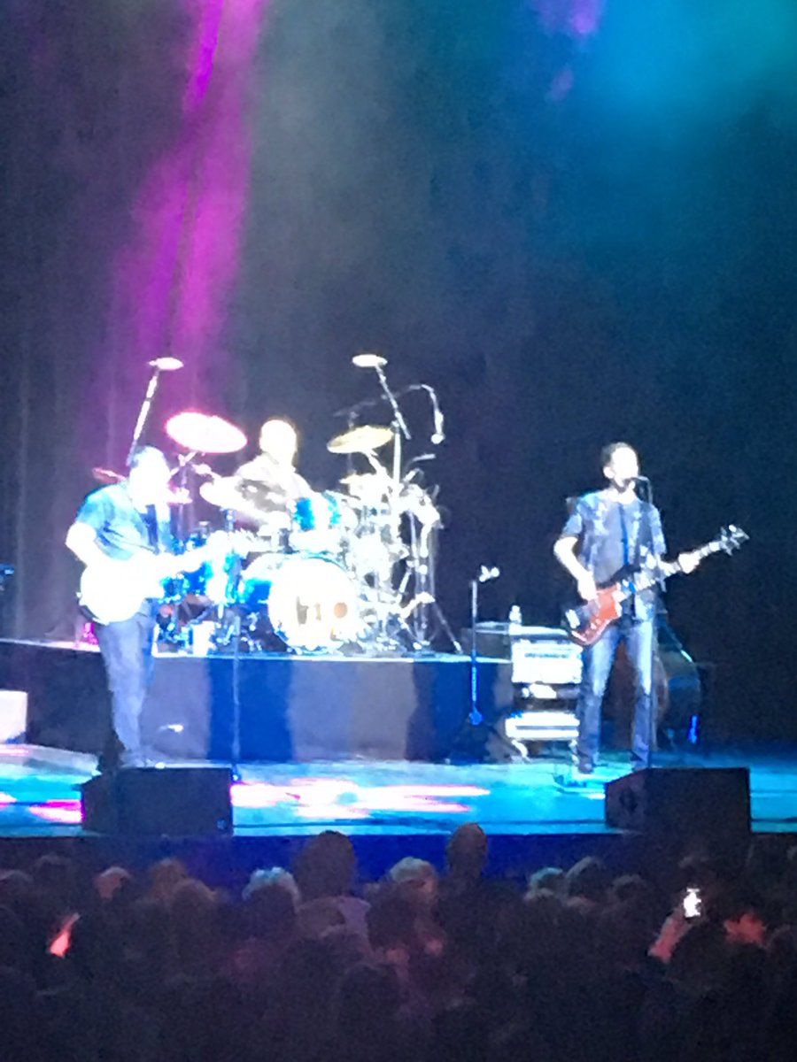 jennette_smith's tweet photo. .@barenakedladies giving a very customized show to #detroit fans #rock #hiphopimprov #drums! #TylerStewart #makeconcertsgreatagain https://t.co/VW1GGHwpXq