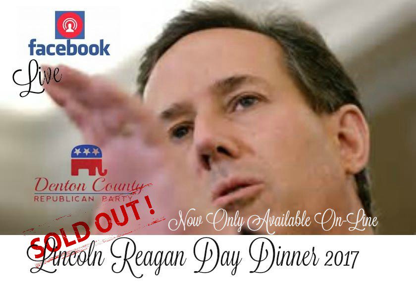 TeamSantorumTX's tweet photo. #Texas #Hot #Hot #Hot #SoldOUT! #DentonCountyLRD can now only viewed FB-Live https://t.co/ILm8XQ0GaJ #Saturday @RickSantorum in the house! https://t.co/yoDWAmwHV7