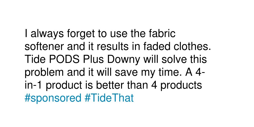sheeth17's tweet image. Why are you excited about trying out Tide PODS® Plus Downy? #sponsored #TideThat