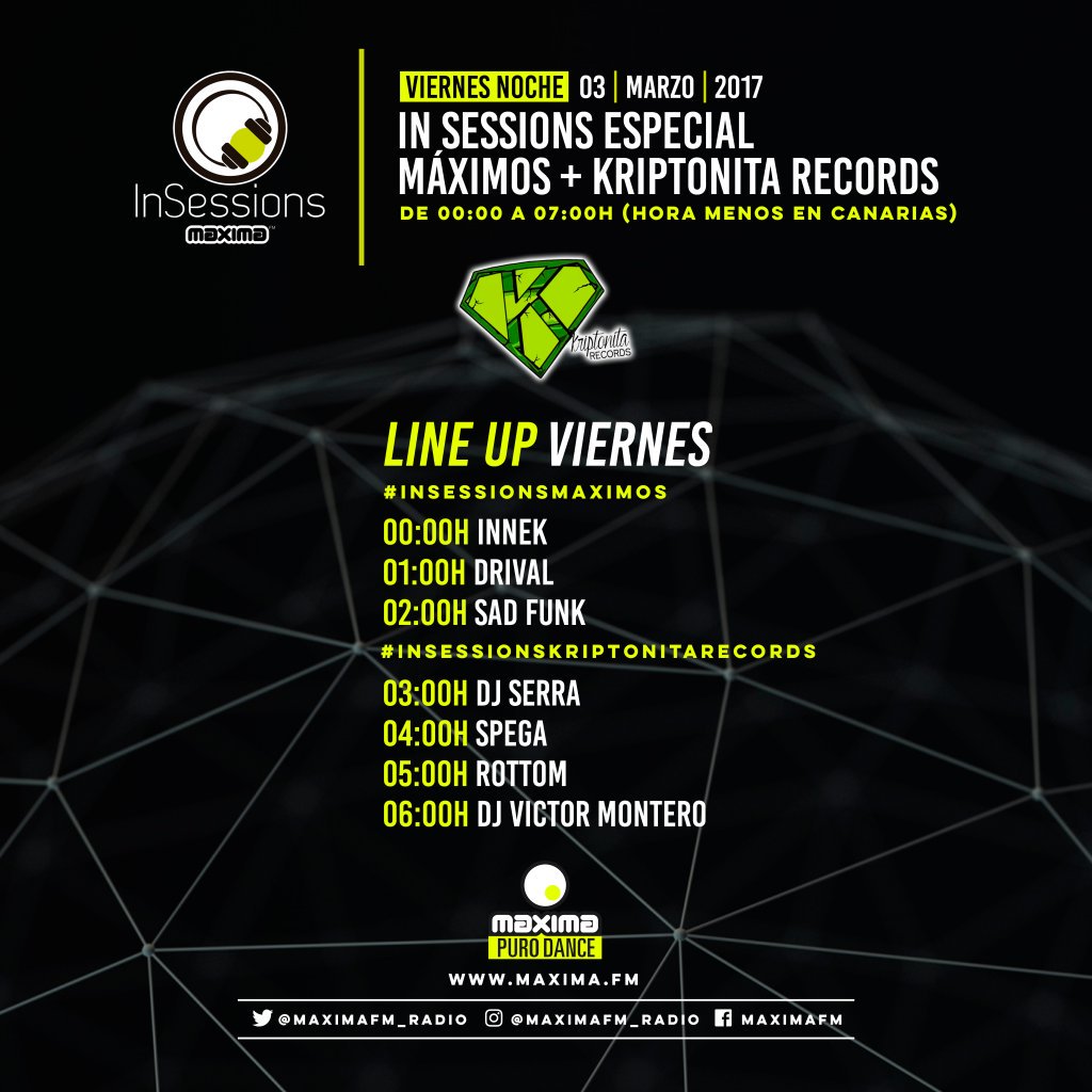 Los40Dance's tweet photo. #InSessionsKriptonitaRecords
https://t.co/YzFHuvHnm2

@JuanySpega 
@KriptonitaRecs  
Listen: https://t.co/0h1doS9c4v ¡enjoy! https://t.co/wmFCIcPhuR