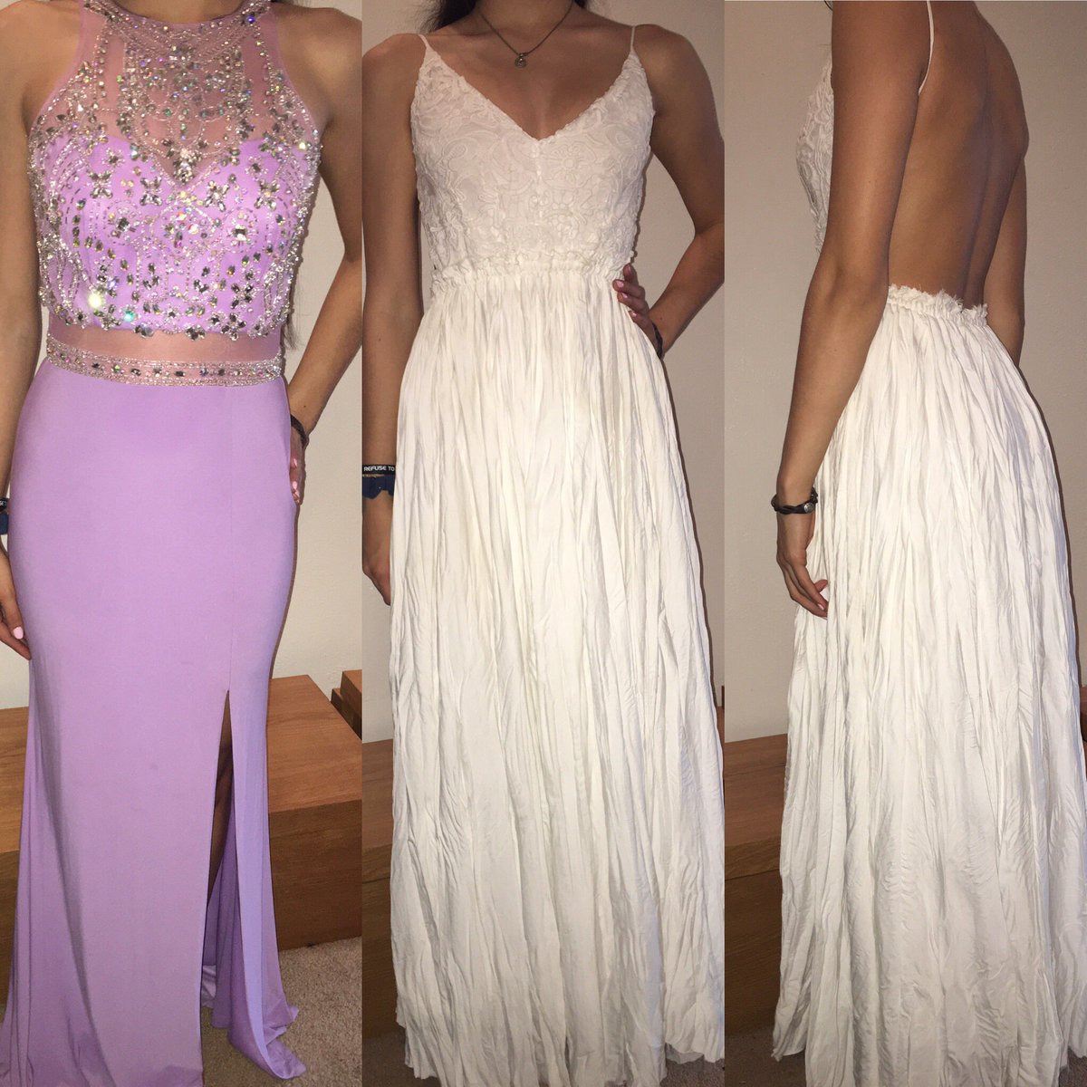 keana721's tweet image. Anyone that is interested in buying/renting either dress please dm me! 😊