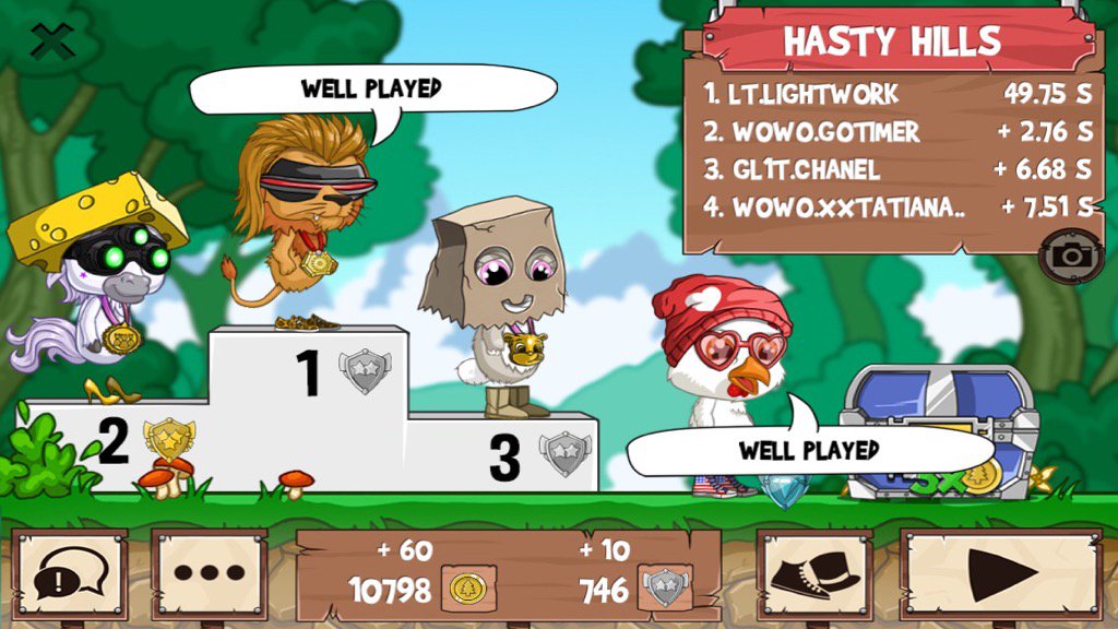 LLightwork's tweet photo. Get on my level, son! #funrun2 #gotimer #Chanel #XxTatianaxx https://t.co/NCl9PspXDH