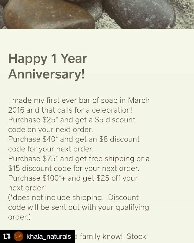 khala_naturals's tweet photo. Do a little online shopping this weekend!  Save some  $$$ too!  https://t.co/k8u5NAuUbZ 
#soap #allnatural #handmade #essentialoils https://t.co/d2LbnJrekd