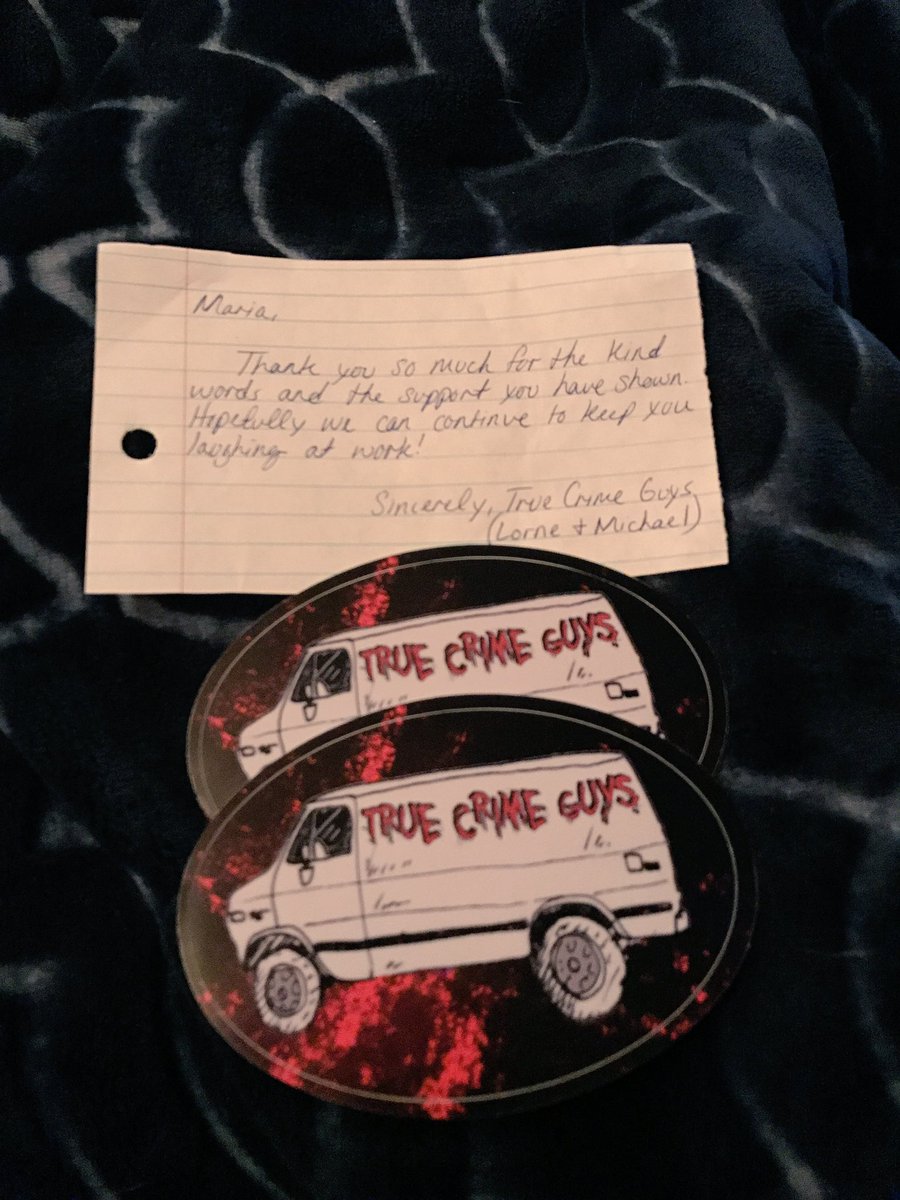 mari41504's tweet photo. My Friday is now complete 😍 #creepvan #creeper @TrueCrimeGuys https://t.co/DLYVh7SHwy