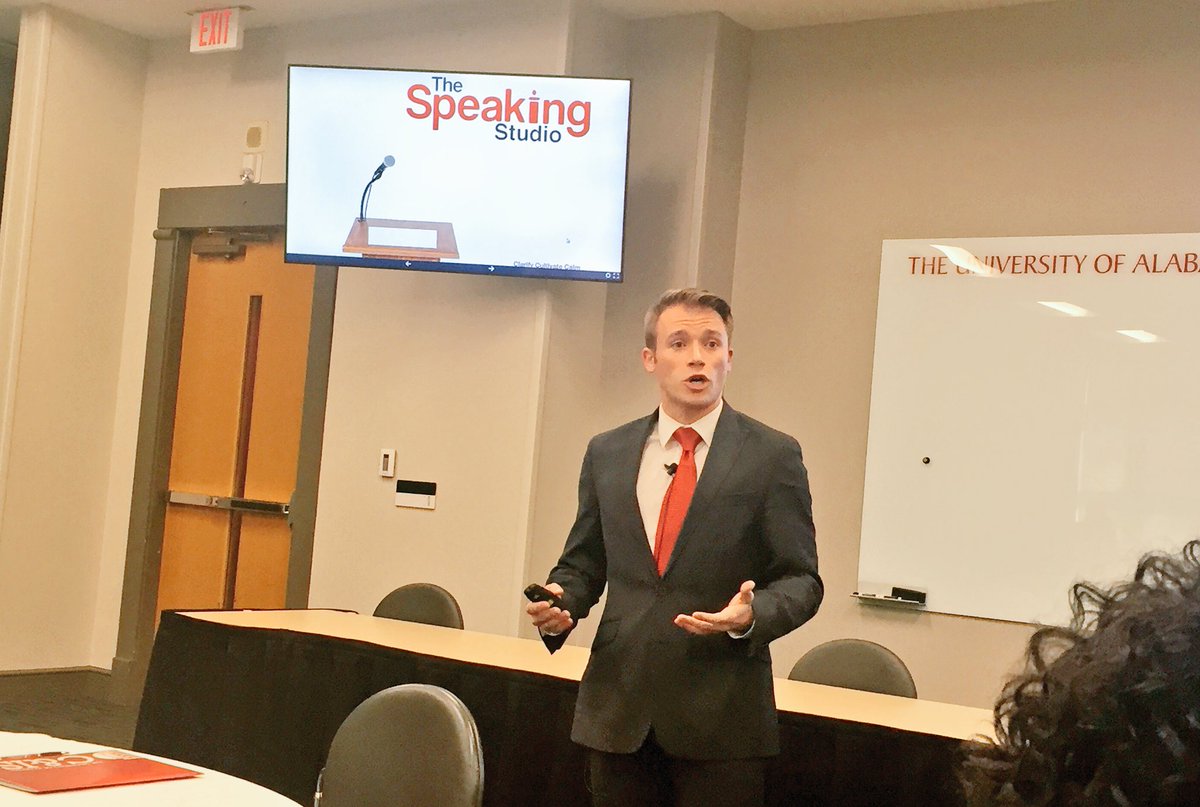 uaccis's tweet image. Dr. Adam Brooks spoke to the Board of Visitors today about the skills &amp;amp; techniques the @SpeakingStudio instills in students &amp;amp; professionals!