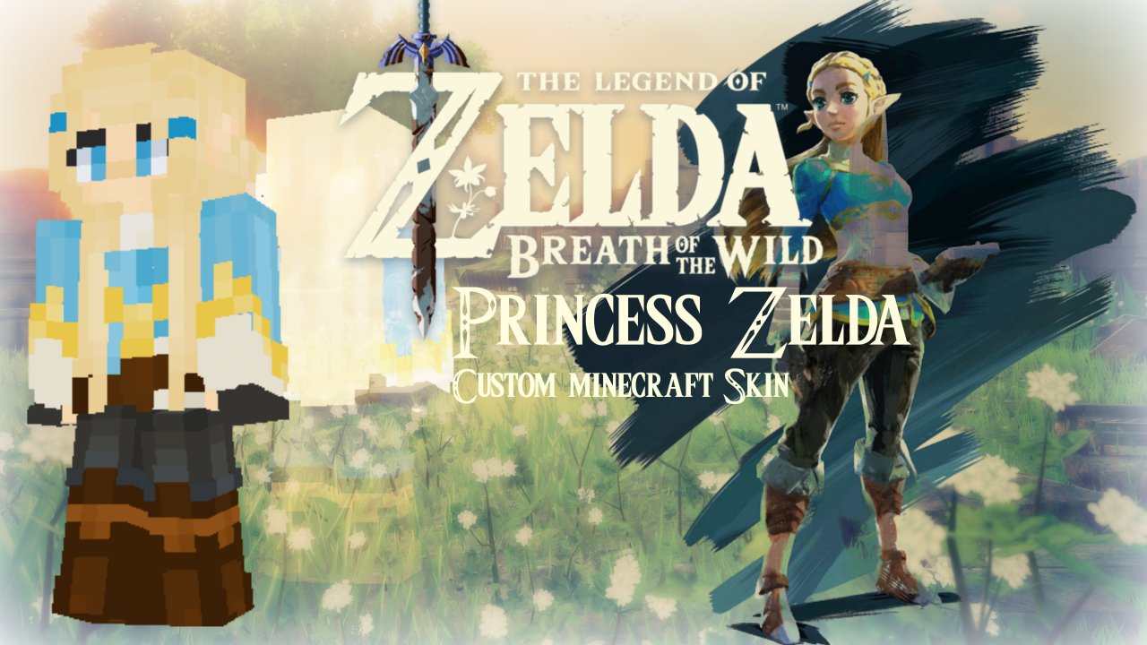 The Legend Of Zelda Zelda Minecraft Skin