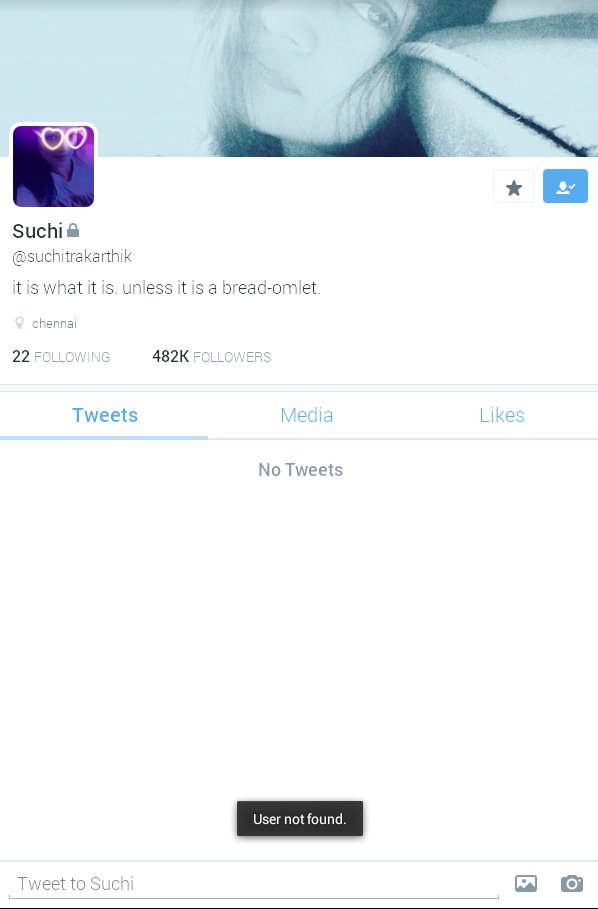 avadhaar's tweet image. (@suchitrakarthik ) போயிருச்சு ✋
திரும்ப இதே ஐடில எப்போ வேணும்னாலும் வரும்,
இது யாரு @Suchitra_Karthi ?
#SuchiLeaks