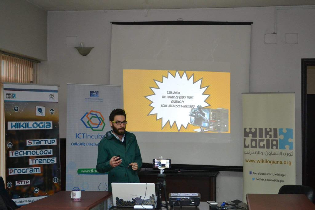 Wikilogia's tweet photo. Talking about #Gamingindustry with Abd Alrahman @hackvq17 #WikilogiaSTTP @ICT_Incubator
#Wikilogia #startup #games https://t.co/i0BWTLpnca
