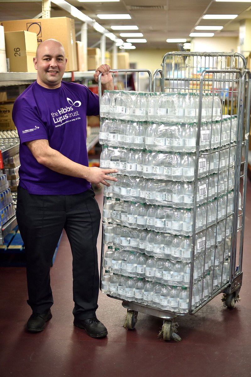 HibbsLupusTrust's tweet photo. Thank you to Raj and @CrossCountryUK for donating the bottled water for #run4rachel. Sign up now at https://t.co/yjlSfGlYlR https://t.co/FMNM1W0yrn