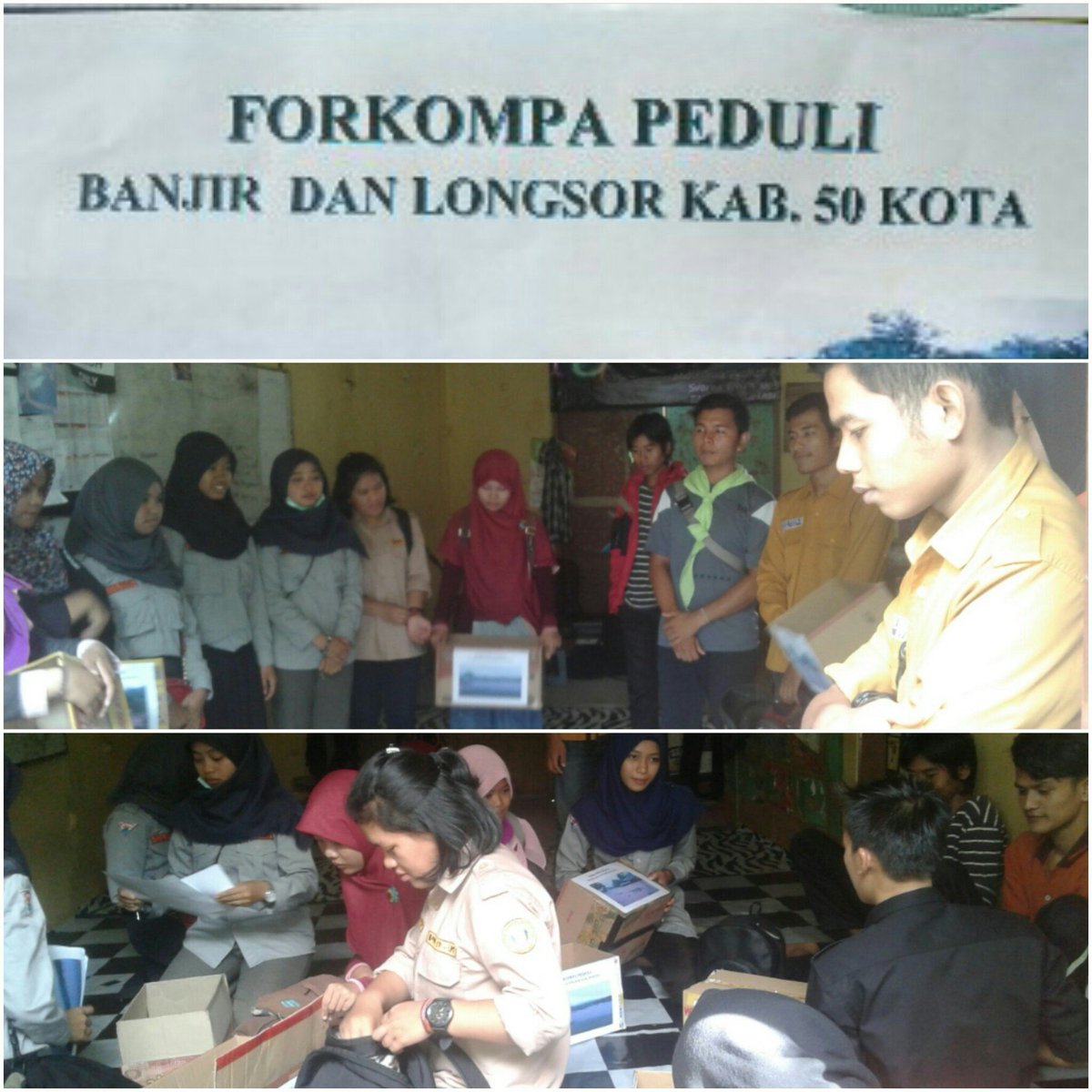 Forkompa peduli
Salam lestari!