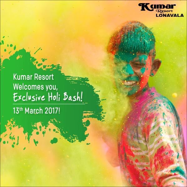 kumar_resort's tweet photo. Are your holi plans ready?
#KumarResort invites you to celebrate the festival of colours with us! Book your stay: https://t.co/WkJRewP7kq https://t.co/hajwKCDbaH