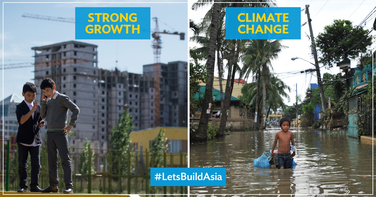 ADB_HQ's tweet photo. Asia’s #infraneeds more than doubled than previous estimates. Why? Strong growth & #climatechange https://t.co/sHPsWImzI7 #LetsBuildAsia https://t.co/ndVYI6qOYp