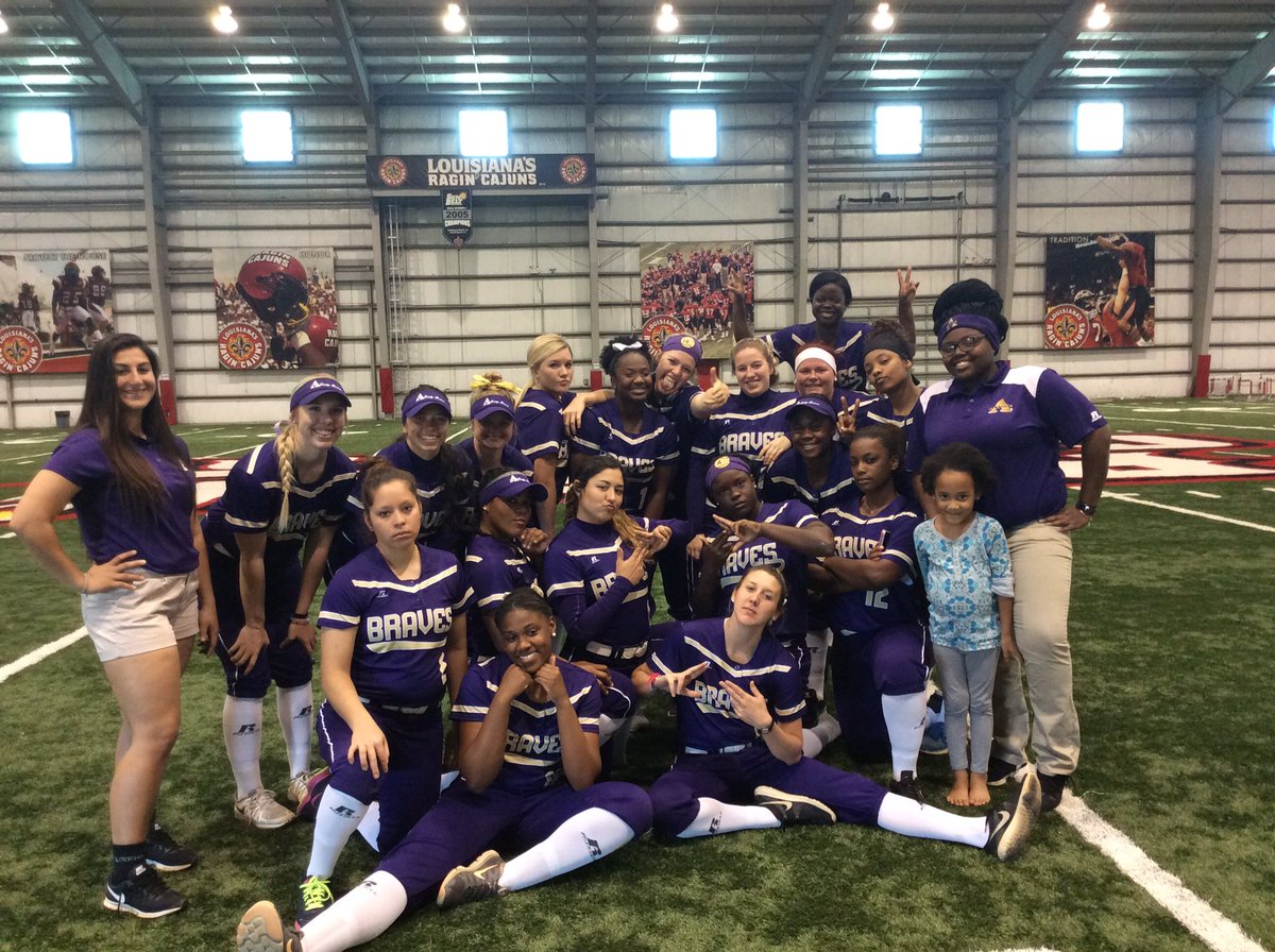 ButGodBlessHim's tweet photo. Lady Braves. Ragin' Cajuns Invitational. #NotJustATournament #AnExperience #OperationMontgomery https://t.co/kbmafZE28l