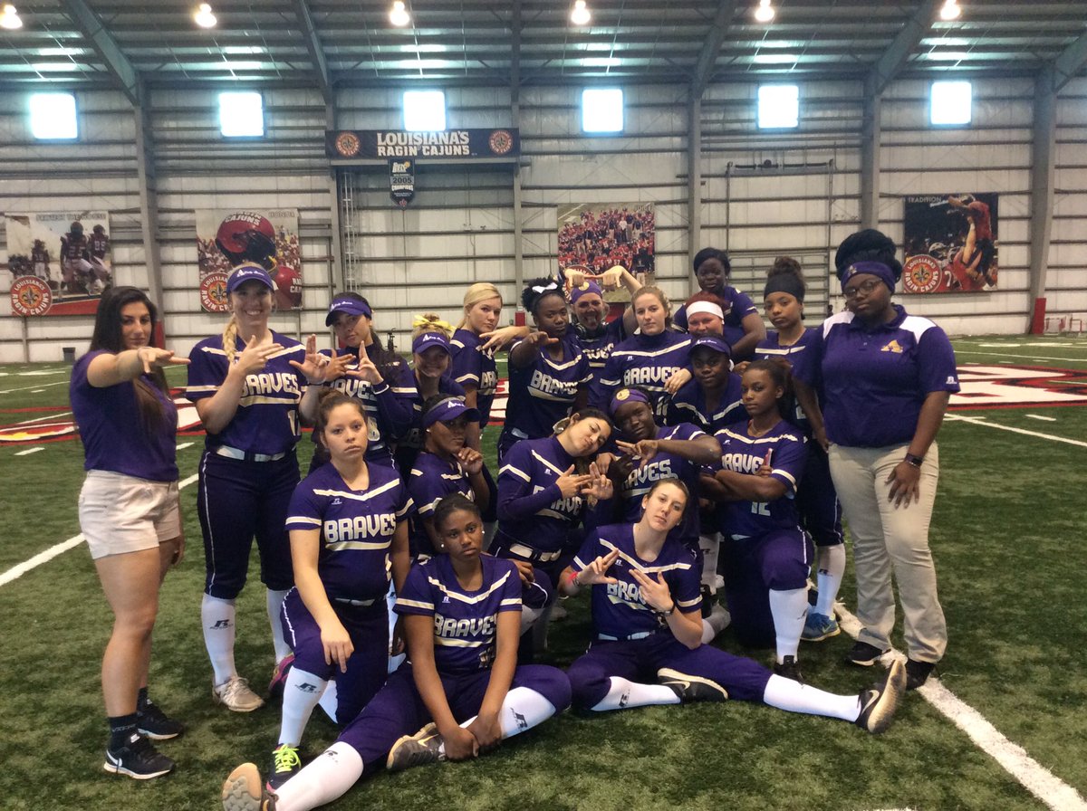ButGodBlessHim's tweet photo. Lady Braves. Ragin' Cajuns Invitational. #NotJustATournament #AnExperience #OperationMontgomery https://t.co/kbmafZE28l