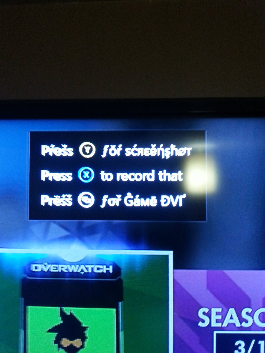 Spewds's tweet photo. @XboxSupport so this is a thing any clues how to fix it https://t.co/4KuGIA8csx