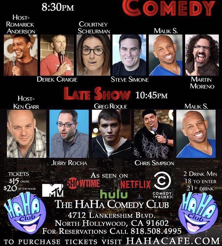 Comedy Shows In Hollywood Ca Comedy Walls