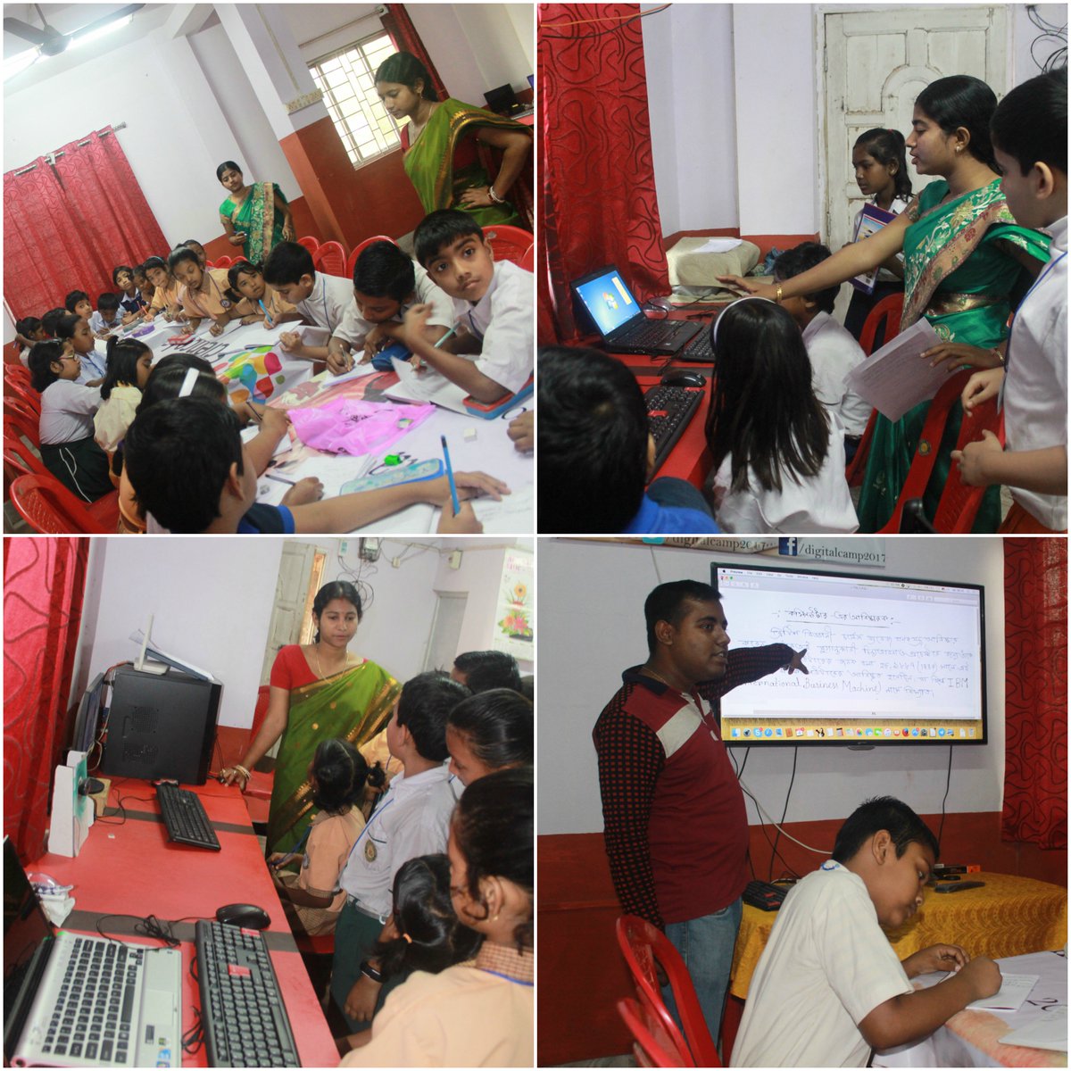 digitalcamp2017's tweet photo. These little minds are learning #DigitalLiteracy together to make  #DigitalIndia. Support us. #digitalcamp2017 https://t.co/dy0bsTkKrs