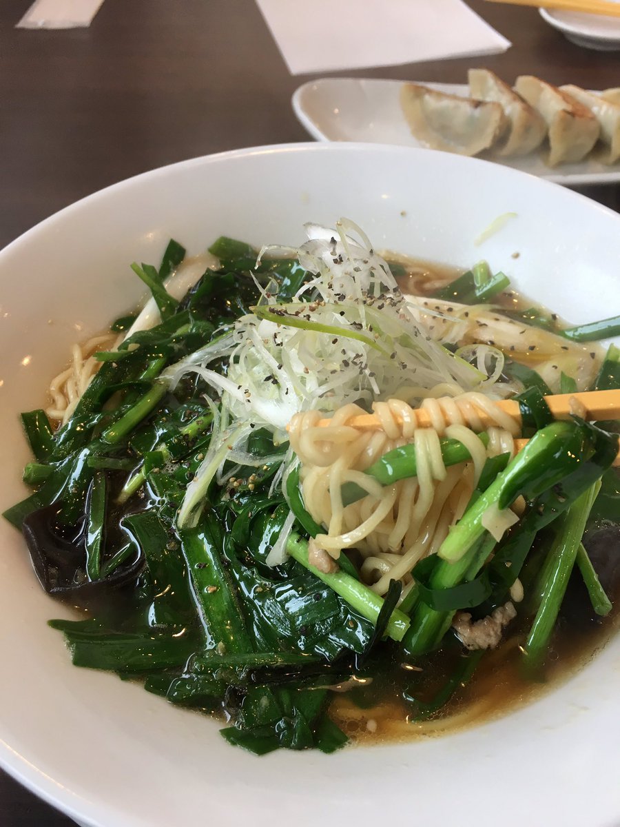 InaHamk's tweet photo. 愛心のニラそば、すごく旨い😋 https://t.co/YTXa6v5SNX