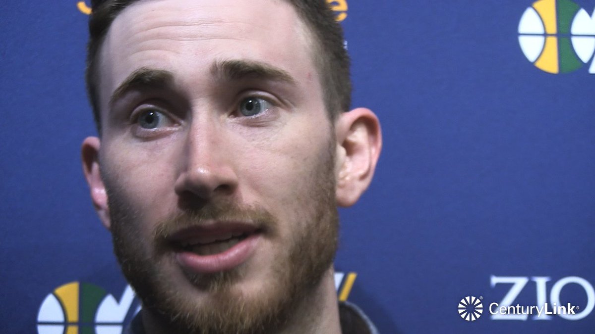 Gordon Hayward Postgame Interview.  Watch: on.nba.com/2lGtSjC  #takenote #BKNatUTA https://t.co/oeUt92HRR4