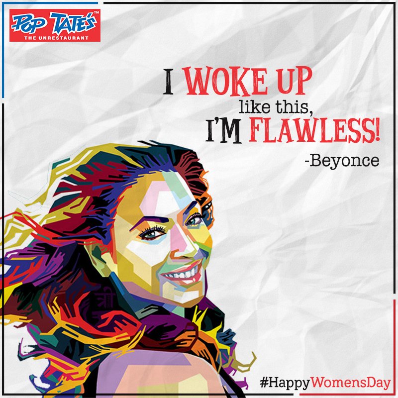 thepoptates's tweet photo. If you woke up flawless too, like and share! #PopTates #WomenInspiration #HappyWomensDay #TheBoldAndBeautiful #InspiringDivas https://t.co/YATWQHSnqy