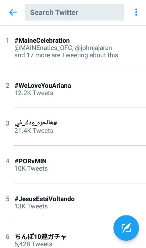 tinxgarcia_'s tweet photo. Top spot WORLDWIDE!!!!!
HAPPIEST BIRTHDAY @mainedcm 

#MaineCelebration 
#ALDUBMainetedos https://t.co/Lj1ic1FuUG