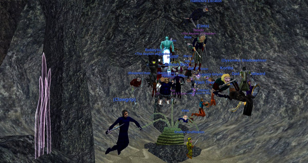 Dunedigger's tweet image. EQ Water Physics suck #justfrogthings