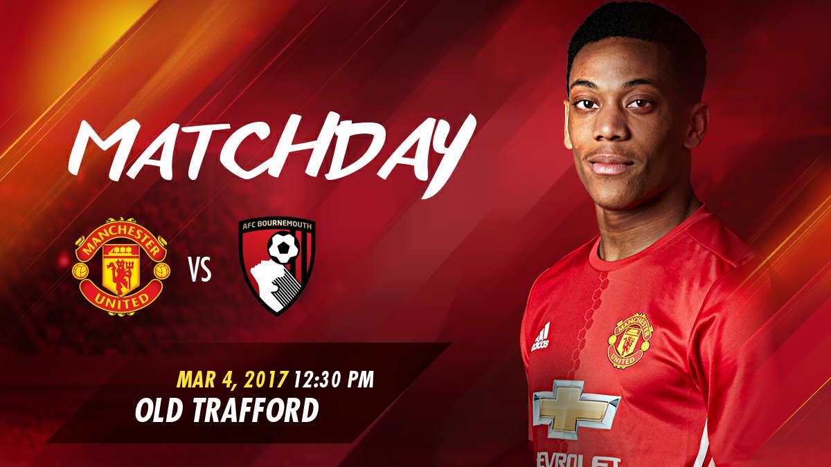 Come on United !!! 👊   #MUFC