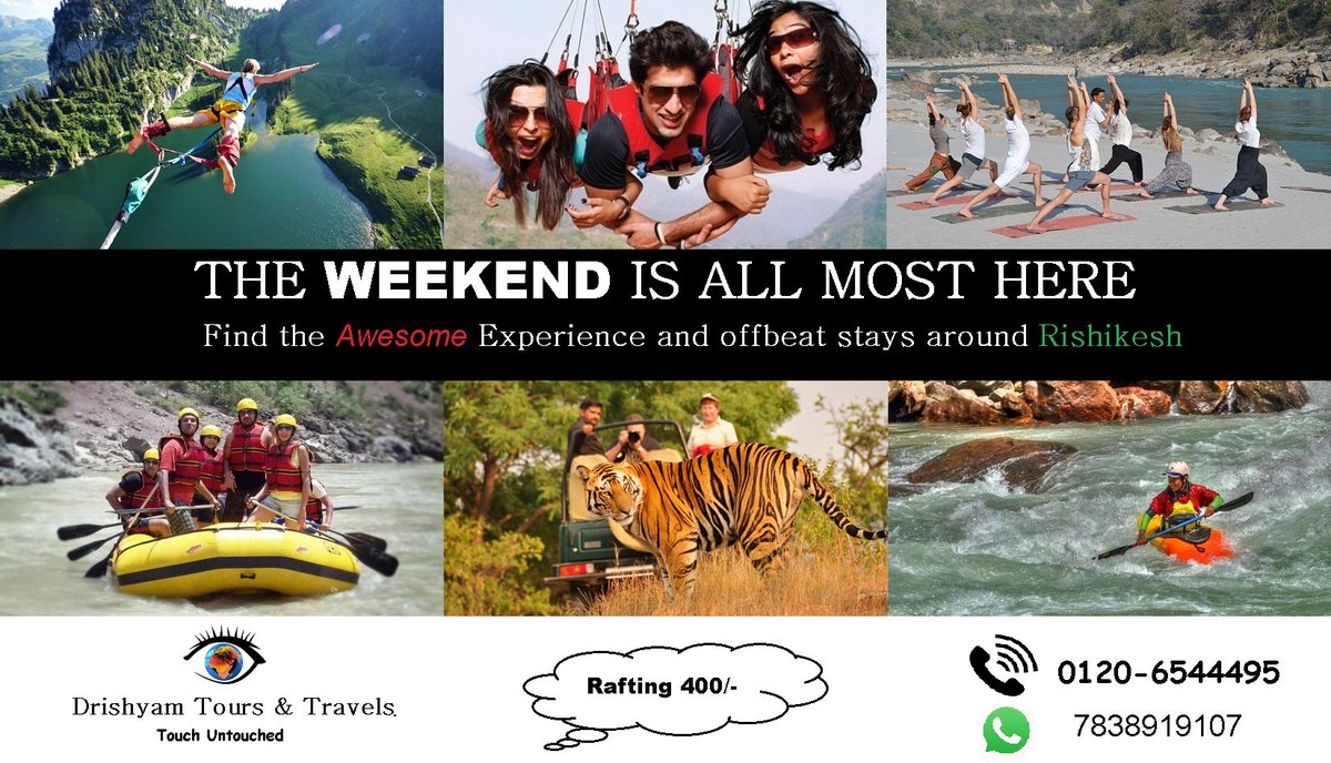 RaftingGuru's tweet photo. Is you #weekend ends with no #adventure?🤠 lets celebrate with #riverrafting join us for #weekend special packages.https://t.co/sdoXhiBkgV https://t.co/nlqE5YbIF7