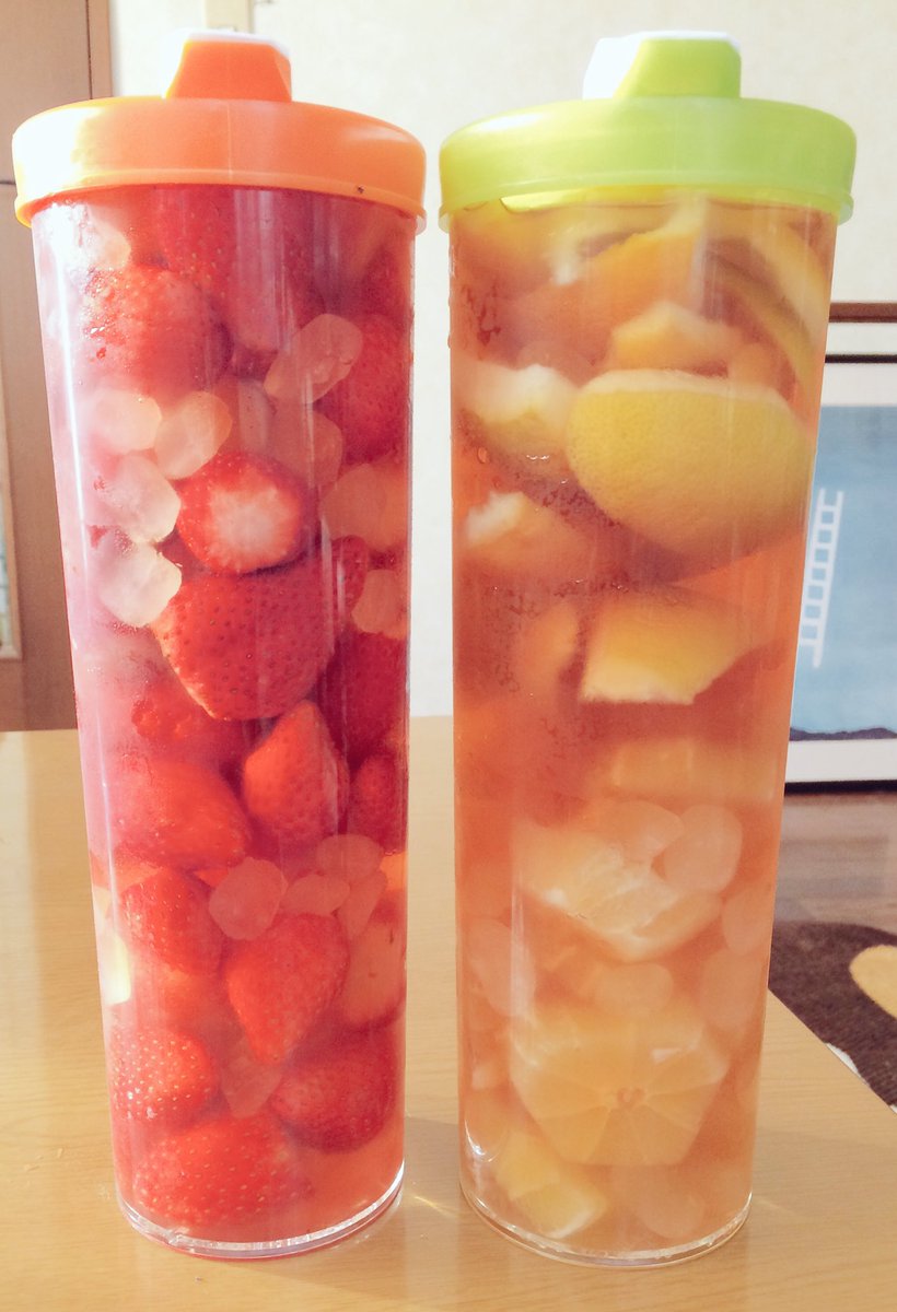 イチゴとレモンの果実酒を作りました。ちょうど放送日が飲み頃…😌
#外飲みナイト
#あいえな酒造