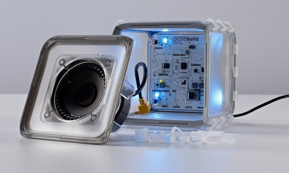 thegeekpark's tweet image. #Decibel is a modular speaker that allows you to upgrade, replace, and recycle individual parts. #ModularTechnology