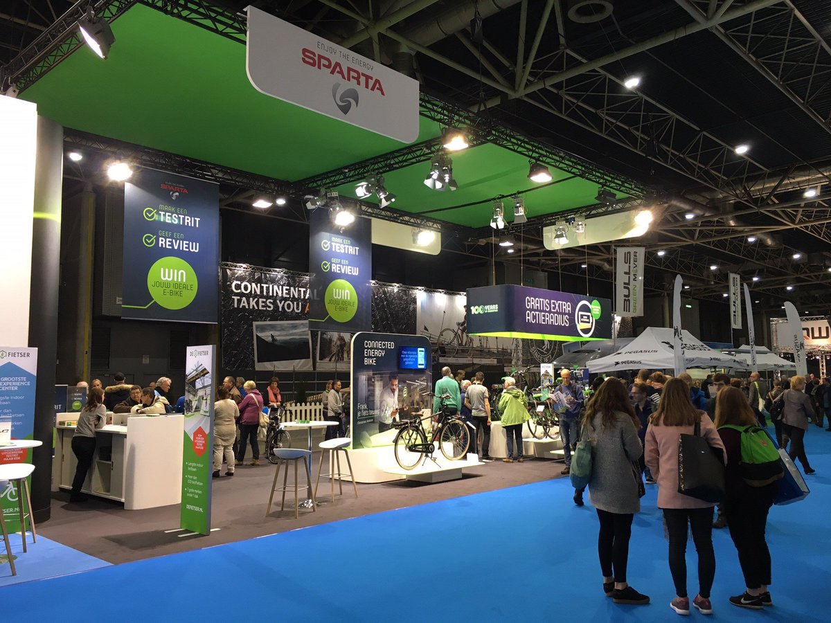 Bezoekers aan onze beursstand maakten kans om hun favoriete e-bike te winnen. Wij feliciteren Cecile Gadiot van harte met haar F7e Ltd.!