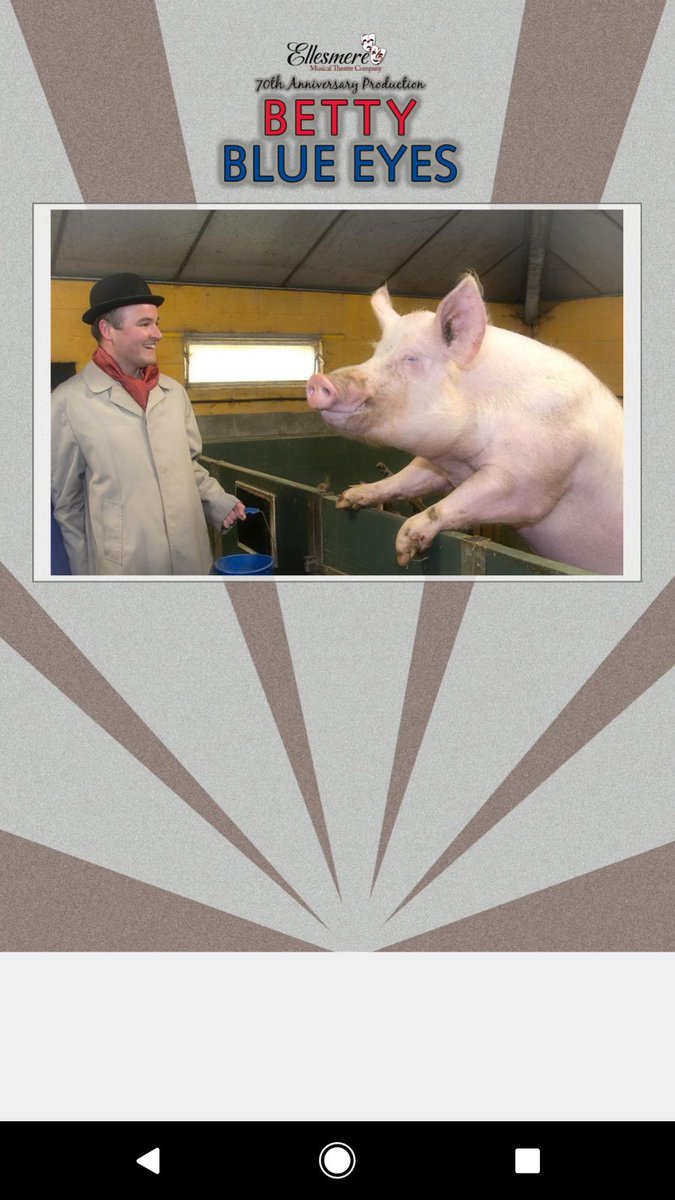 EllesmereMTC's tweet image. WIN a pair of tickets to opening night on 21st March! 5 pairs up for grabs. Simply retweet this tweet to enter.
Closes 13th March #EMTCBBE