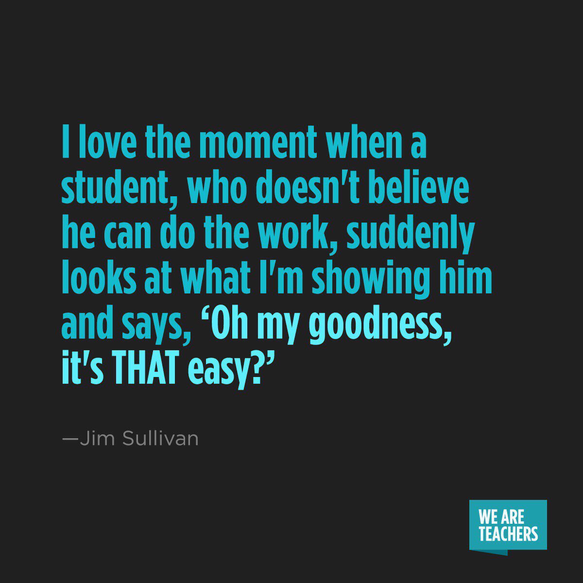 WeAreTeachers's tweet photo. Love it when that happens. https://t.co/VkCPKjN8Xs