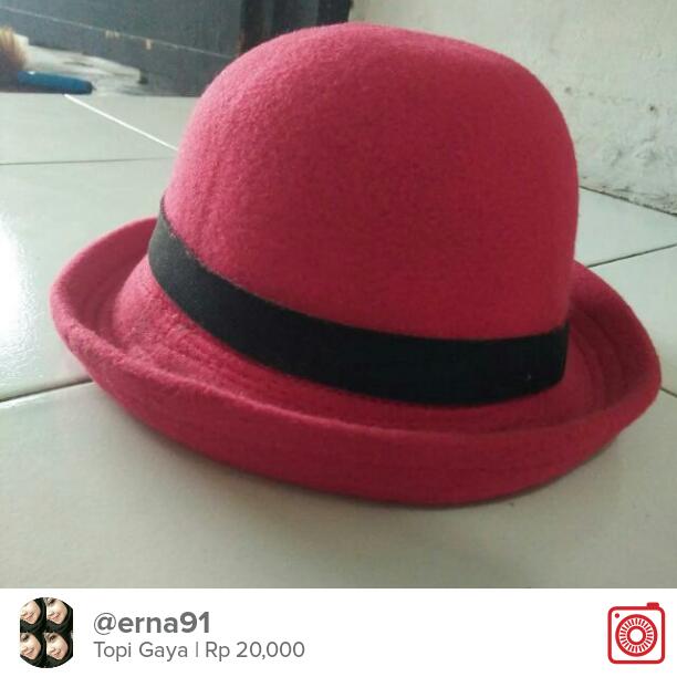 Menjual Topi Gaya Rp 20,000 carousell.com/p/88930698 #carousell <a href="/carousell_id/">Carousell Indonesia</a>