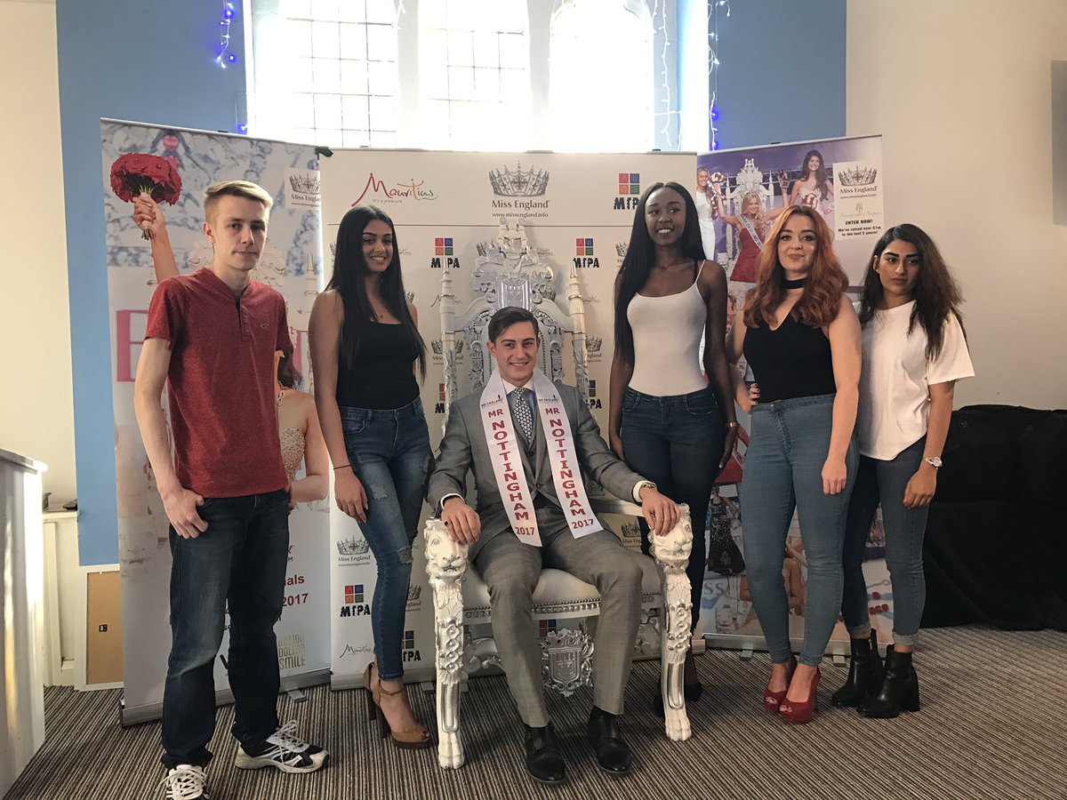 missenglandnews's tweet photo. Zac winner of #mrnottingham popped in 2receive his winning #scarf @Sanctuary_Works during today's #auditions is now in final #mrengland! https://t.co/z70hX3bVQr
