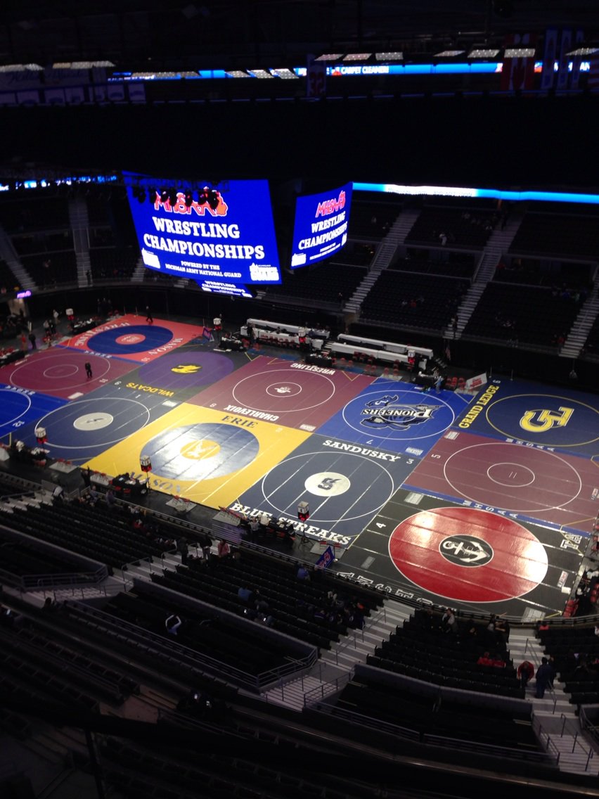 CoachCheney's tweet photo. If this is our last time here, thanks for the memories. @michgrappler https://t.co/FuXfDbBwuV