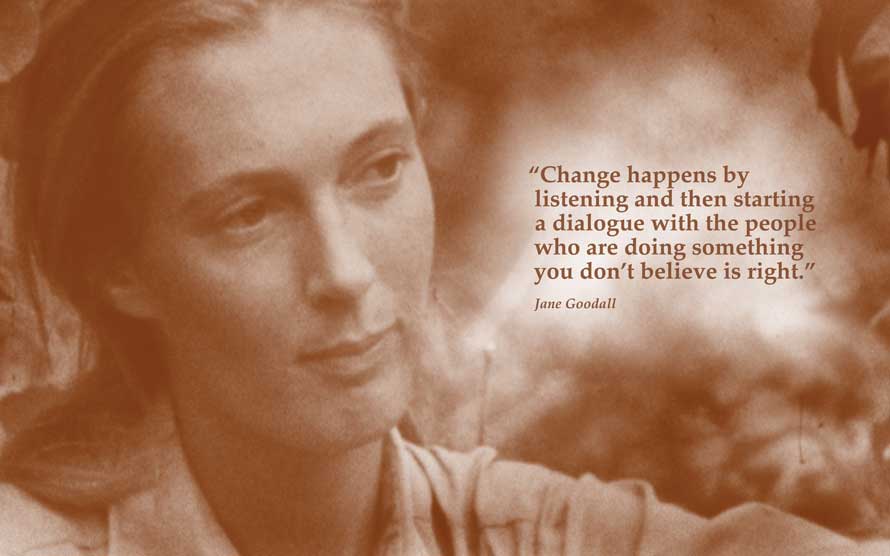 HAPPY BIRTHDAY 

Dame Jane Goodall 