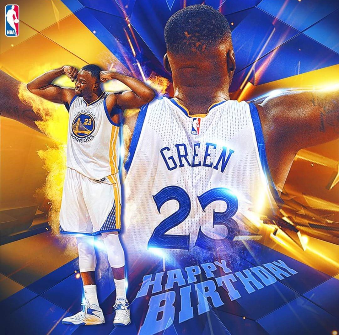Happy birthday Draymond Green       