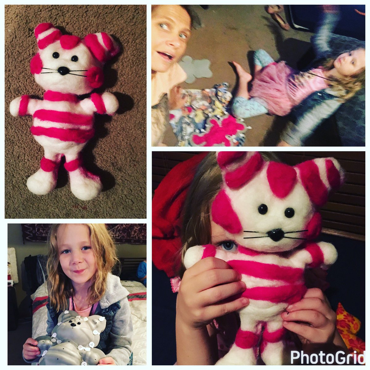 kaseychambers's tweet photo. Poet and I spent the day making a kitty cat......
#fuzzeez 
#rainydays https://t.co/3m1AxYyPLJ