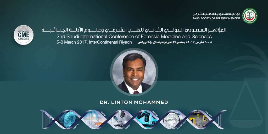 2SICFMS's tweet photo. Conference #Mar 7
Dr. Linton Mohammed
The Kinematics of Handwriting.
#2ndSICFMS #KSA #Riyadh #Forensic https://t.co/JdFtsoLJqG