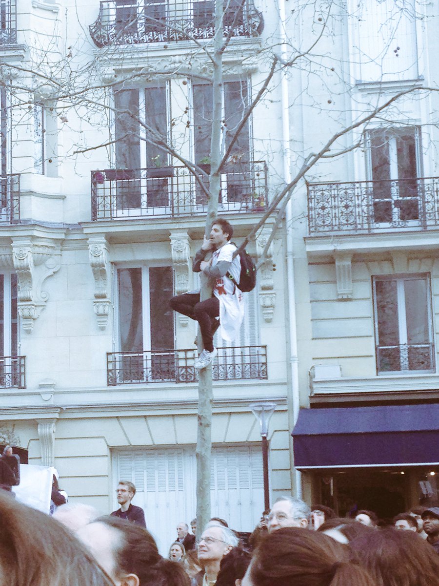 aureliebncl's tweet photo. On avait même le soutien de Tarzan, qu'est ce qu'il te faut de plus @MarisolTouraine ? #3mars #DENTger 🌴😷👊🏻 https://t.co/XvoQsUwtb9