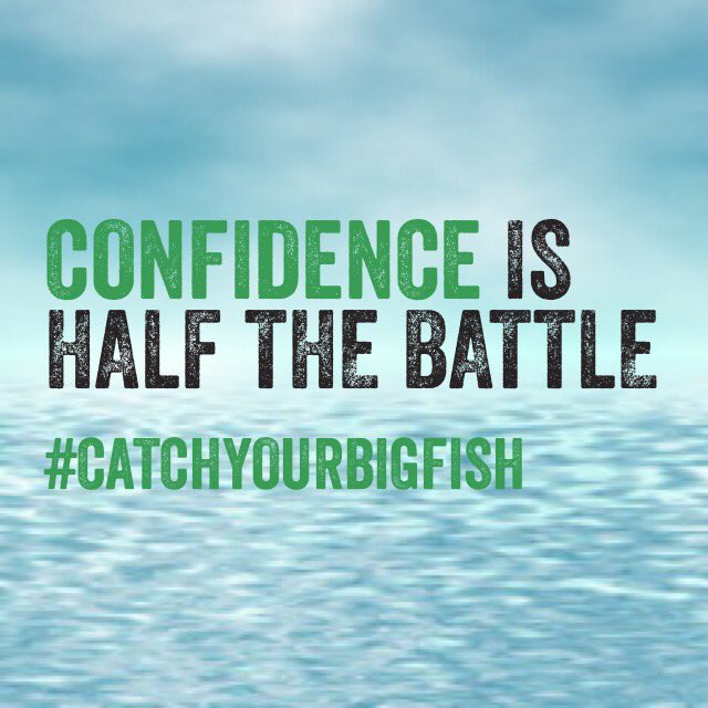SofieVarrewaere's tweet photo. Don't ever let anyone else take away your #confidence. You are good enough #catchyourbigfish https://t.co/fXqnmdFw6m