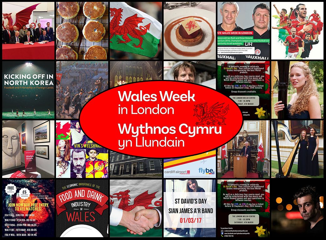 walesweeklondon's tweet photo. Great weekend ahead! Concerts, food &amp; drink, choirs, pub crawl, artist talk/exhibition, church service, Welsh Walk...https://t.co/cUMJUzunXo https://t.co/4DgFiqY1V3