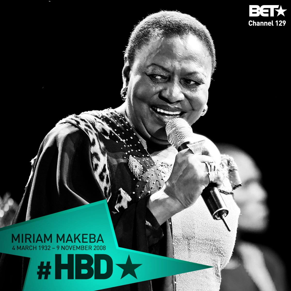 Happy birthday \Mama Africa\, Miriam Makeba. Gone but not forgotten. 