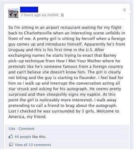 CauseWereGuys's tweet photo. Best wingman to ever live https://t.co/aFB9PDAz7S