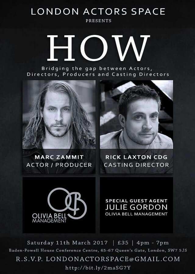 zammit_marc's tweet photo. 11/03 I be a speaker at "HOW", Bridging the gaps between actors, producers, directors, casting directors https://t.co/A6tIYtqvKB book now! https://t.co/4R9GwbVxYb